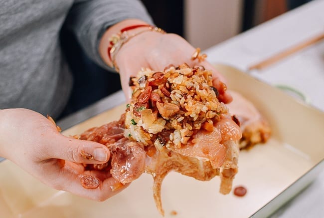 Wrapping Chicken Thighs around sticky rice, cwww5.fioekdjsdas.cf