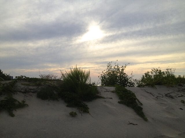 beach sunset