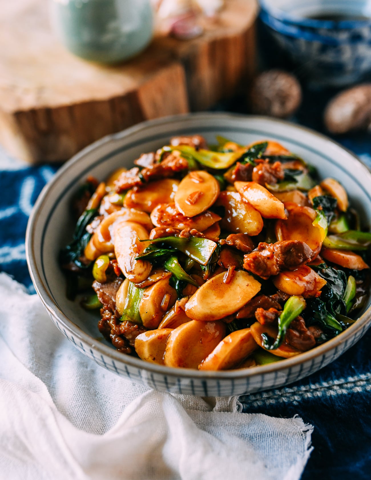 Stir-Fried Rice Cakes (Nian Gao)