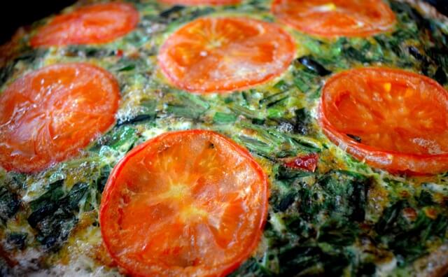 Chinese Chive Frittata with Tomatoes by cwww5.fioekdjsdas.cf