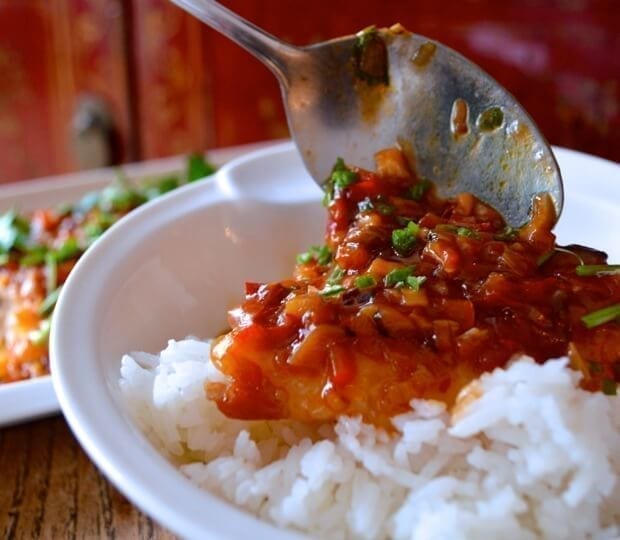 Steamed Fish w/ Spicy Bean Sauce (Douban Yu) by cwww5.fioekdjsdas.cf