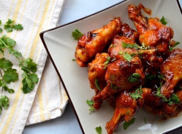 Honey Sriracha Chicken Wings - Baked, Not Fried by cwww5.fioekdjsdas.cf