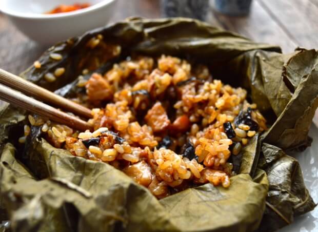 Dim Sum Sticky Rice Lotus Leaf Wraps (Lo Mai Gai), by cwww5.fioekdjsdas.cf