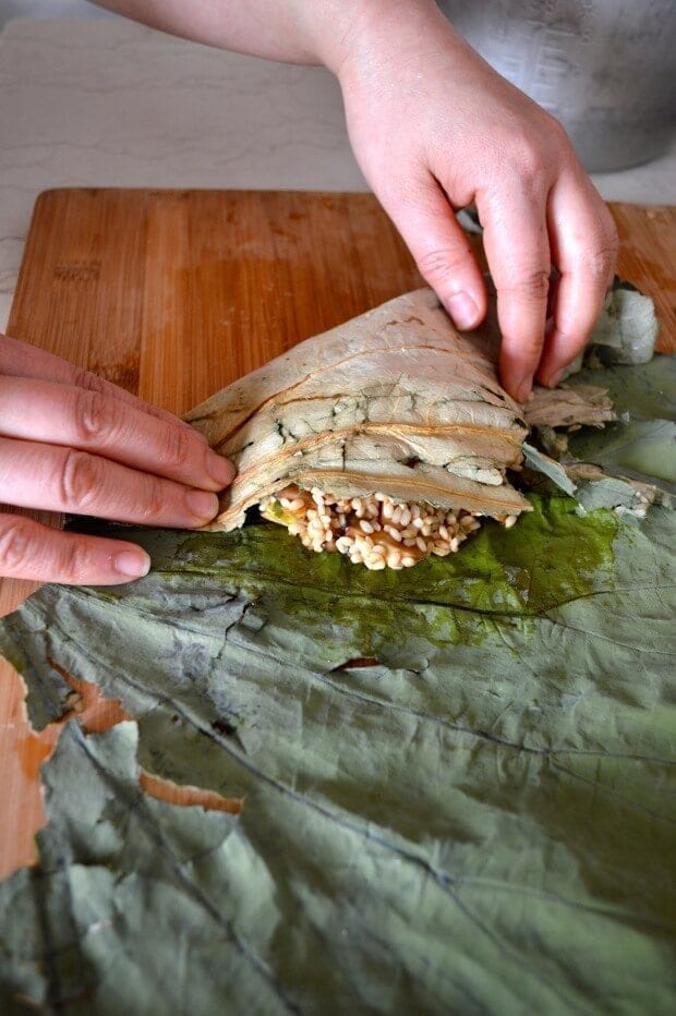 Dim Sum Sticky Rice Lotus Leaf Wraps (Lo Mai Gai), by cwww5.fioekdjsdas.cf