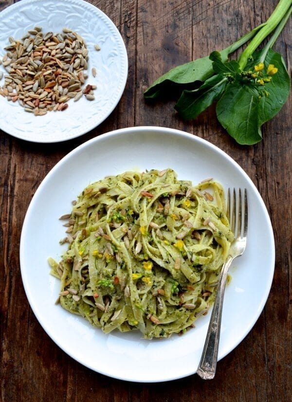 Creamy Roasted Choy Sum Pesto Pasta, by cwww5.fioekdjsdas.cf 