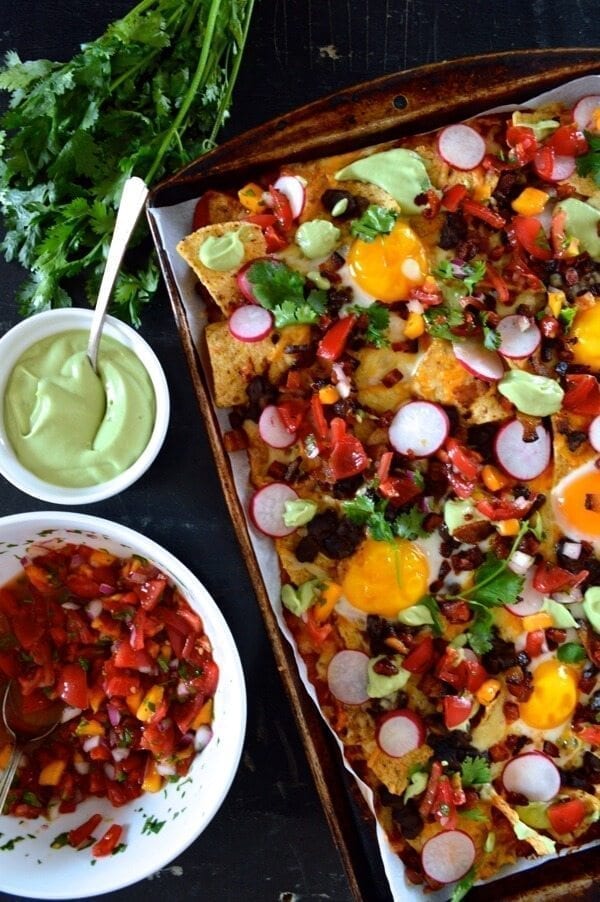 Huevos Rancheros Nachos w/ Avocado Crema, by cwww5.fioekdjsdas.cf