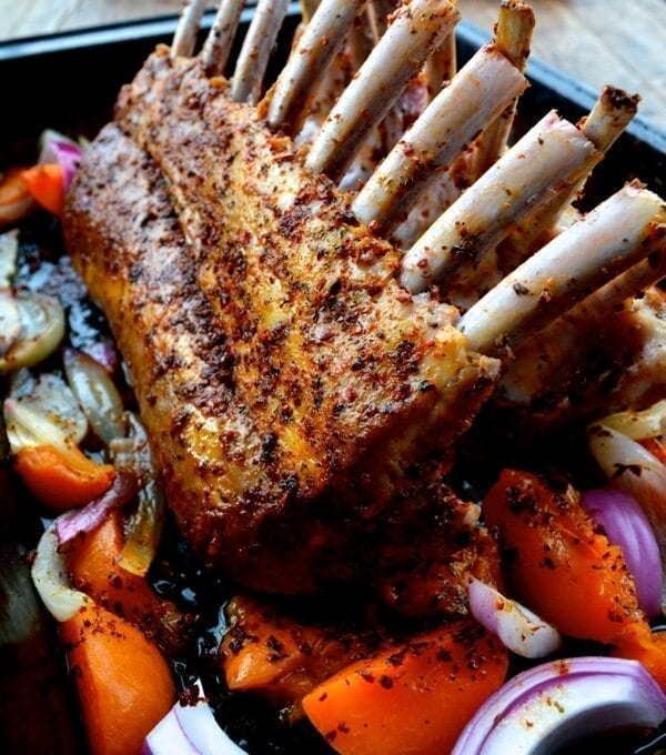 Roasted Rack of Lamb w/ Turkish Spices, Yogurt Sauce, and Rice by cwww5.fioekdjsdas.cf