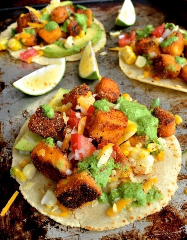 Loaded Crispy Tofu Tacos by cwww5.fioekdjsdas.cf