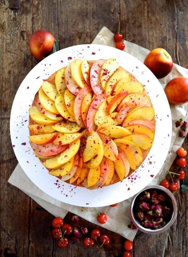 Stone Fruit Semolina Olive Oil Cake w/ Earl Grey Rose Syrup by cwww5.fioekdjsdas.cf