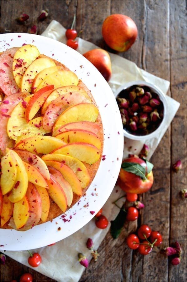 Stone Fruit Semolina Olive Oil Cake w/ Earl Grey Rose Syrup by cwww5.fioekdjsdas.cf