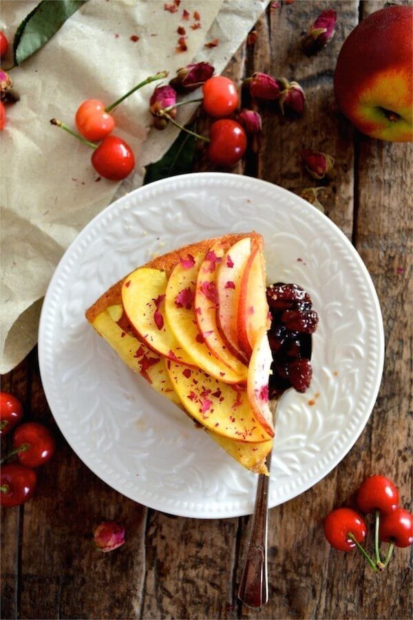 Stone Fruit Semolina Olive Oil Cake w/ Earl Grey Rose Syrup by cwww5.fioekdjsdas.cf