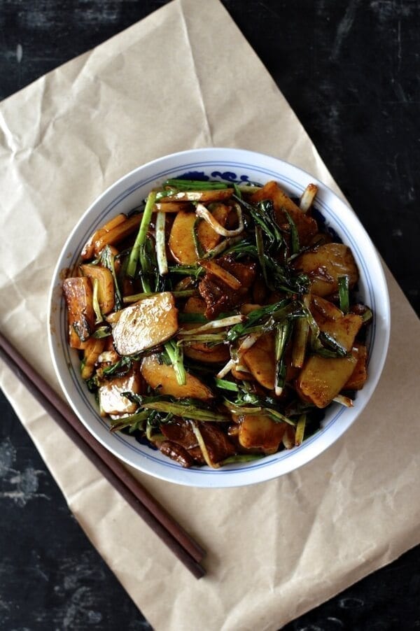 Steak and Scallion Rice Cake Stir-Fry by cwww5.fioekdjsdas.cf
