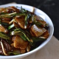 Steak and Scallion Rice Cake Stir-Fry by cwww5.fioekdjsdas.cf