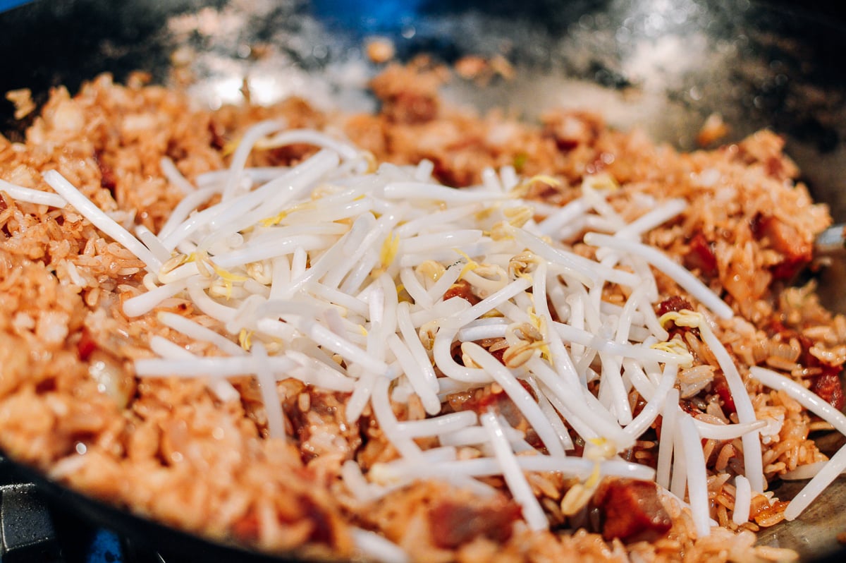 Adding mung bean sprouts to fried rice, by cwww5.fioekdjsdas.cf