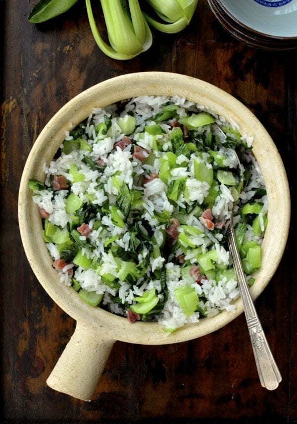 Shanghai Cai Fan (Rice with Salted Pork and Greens), by cwww5.fioekdjsdas.cf