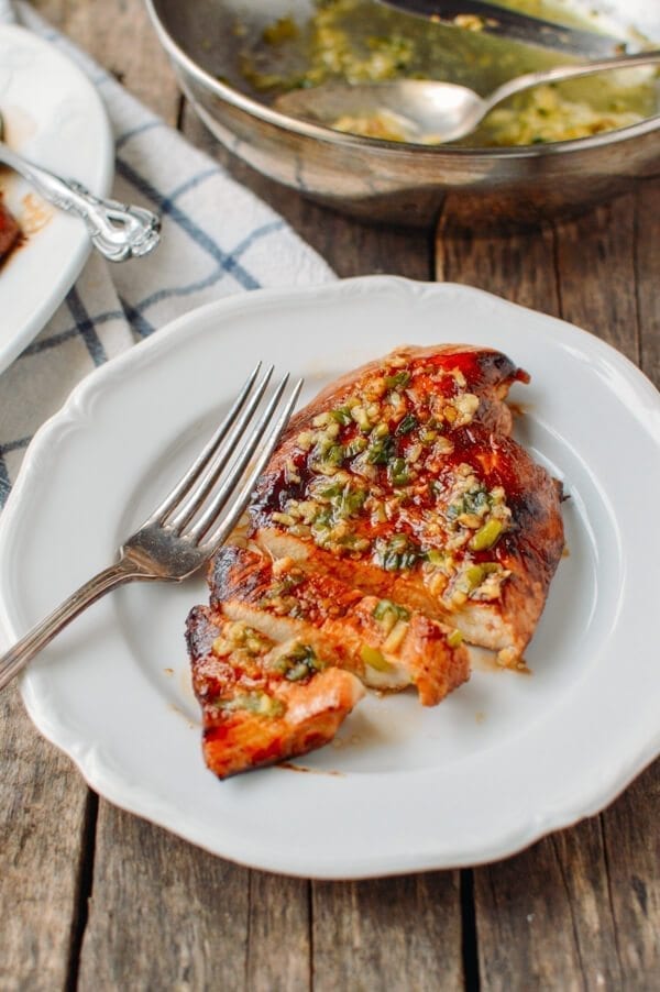 Soy Glazed Chicken Breast with Scallion Ginger Oil, by cwww5.fioekdjsdas.cf