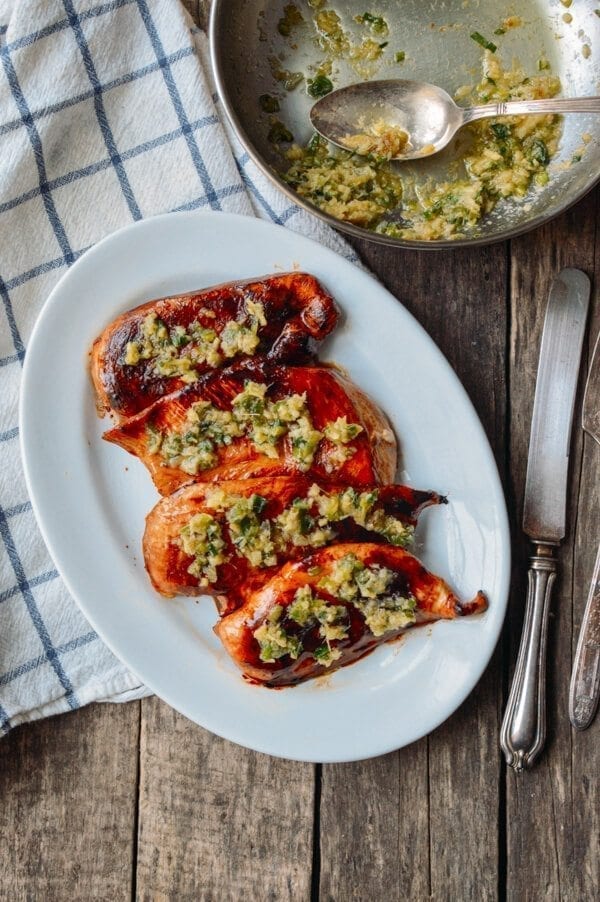 Soy Glazed Chicken Breast with Scallion Ginger Oil, by cwww5.fioekdjsdas.cf