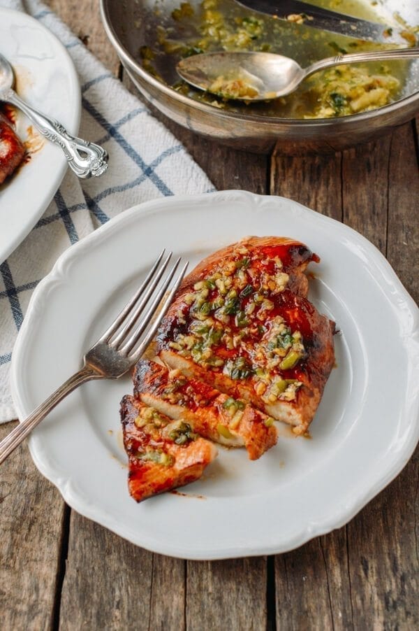 Soy Glazed Chicken Breast with Scallion Ginger Oil, by cwww5.fioekdjsdas.cf