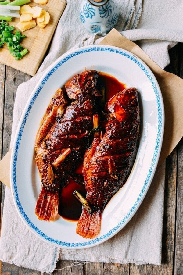 Chinese New year recipes - Chinese Braised Fish (Hongshao Yu), by cwww5.fioekdjsdas.cf