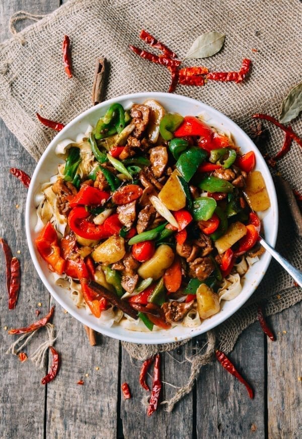 Big Plate Chicken (Chinese Da Pan Ji) with Noodles, by cwww5.fioekdjsdas.cf