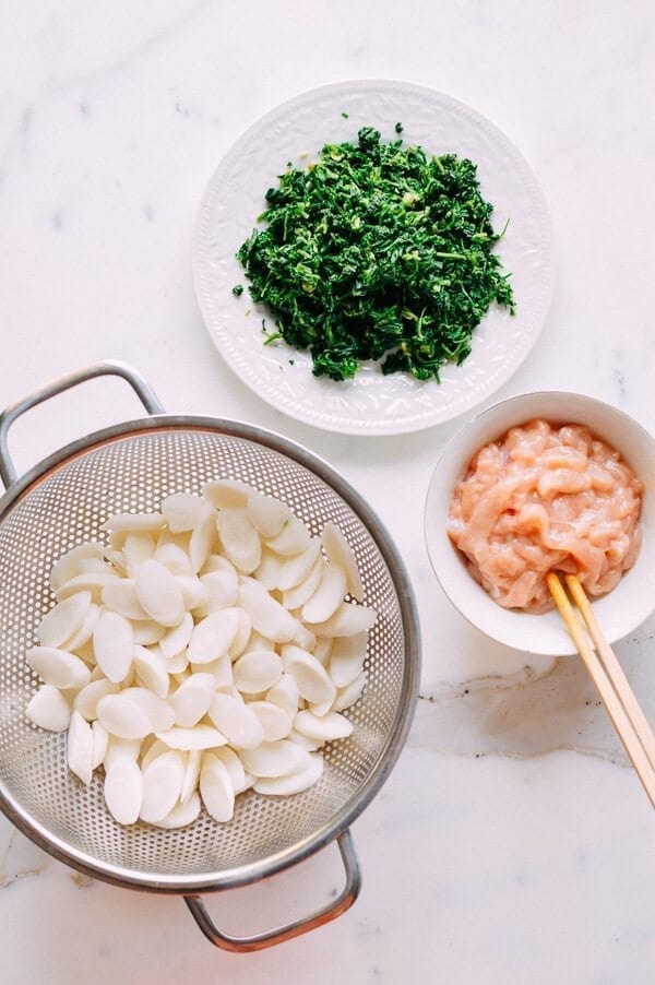 Shanghai Rice Cake Stir-fry w/ Shepherd's Purse, by cwww5.fioekdjsdas.cf