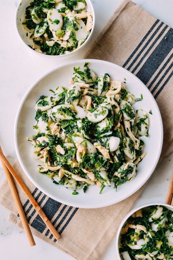 Shanghai Rice Cake Stir-fry w/ Shepherd's Purse, by cwww5.fioekdjsdas.cf