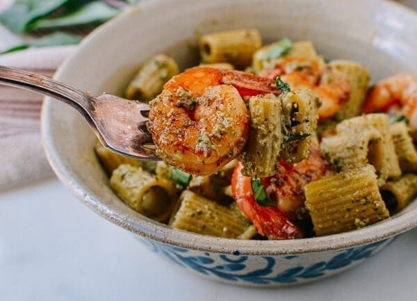 Thai Basil Pesto Pasta with Spicy Shrimp, by cwww5.fioekdjsdas.cf