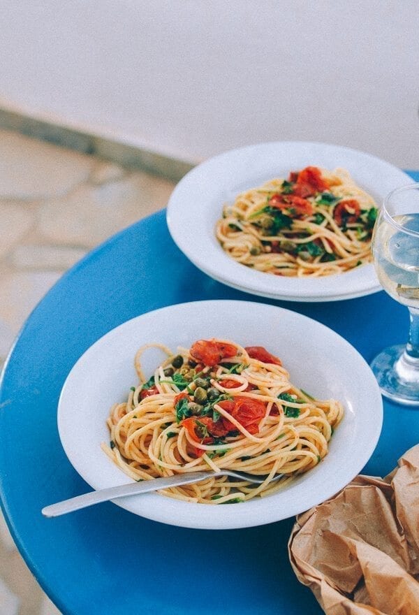 Spaghetti with Tomatoes, Capers, Mint & Parsley, by cwww5.fioekdjsdas.cf