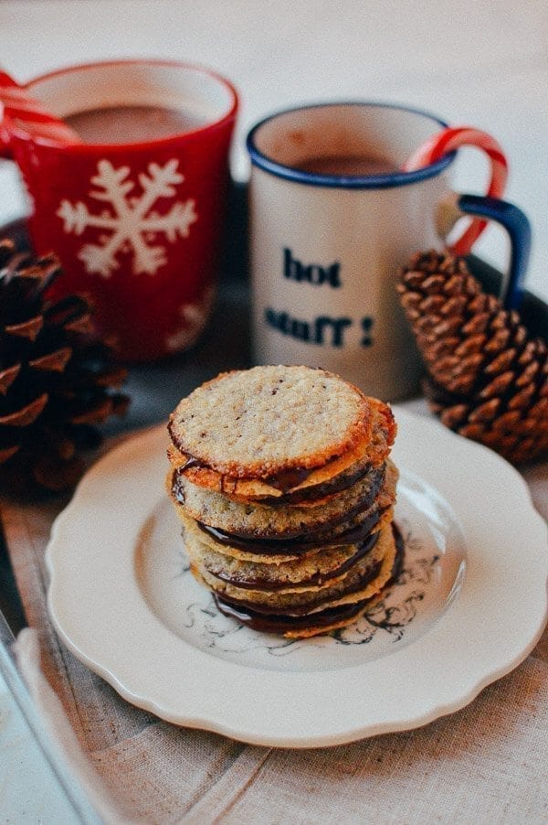 Chocolate Oatmeal Sandwich Cookies (Brussels Cookies Recipe)