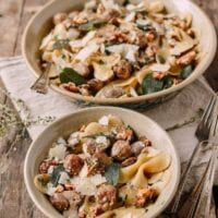 Winter Pasta with Mushrooms, Sausage Meatballs, Walnuts & Crispy Sage, by cwww5.fioekdjsdas.cf