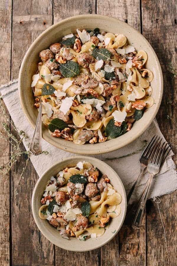 Winter Pasta with Mushrooms, Sausage Meatballs, Walnuts & Crispy Sage, by cwww5.fioekdjsdas.cf