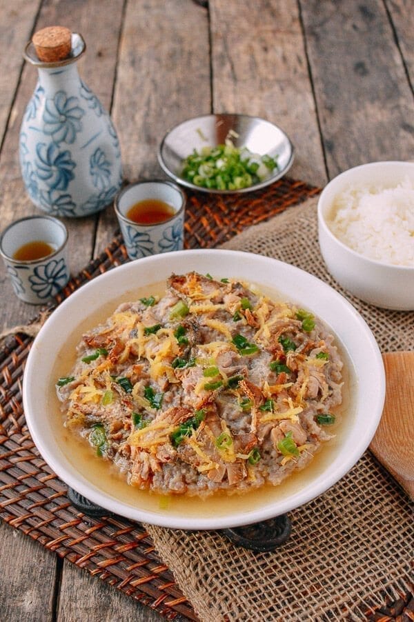 Steamed Pork Cake with Salted Fish (咸鱼蒸肉饼)