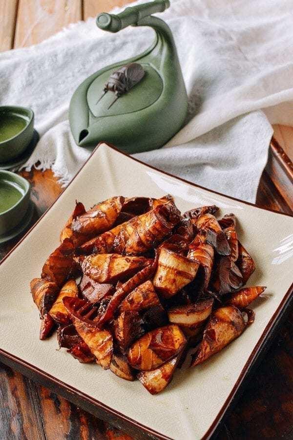 Braised Spring Bamboo Shoots (油焖笋)