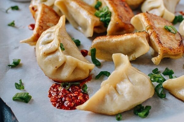 Chicken Mushroom dumplings
