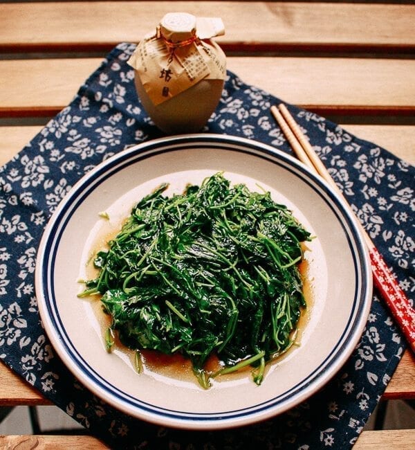 plate of Sautéed Edible Clover (Chao Tou - 炒头), by cwww5.fioekdjsdas.cf