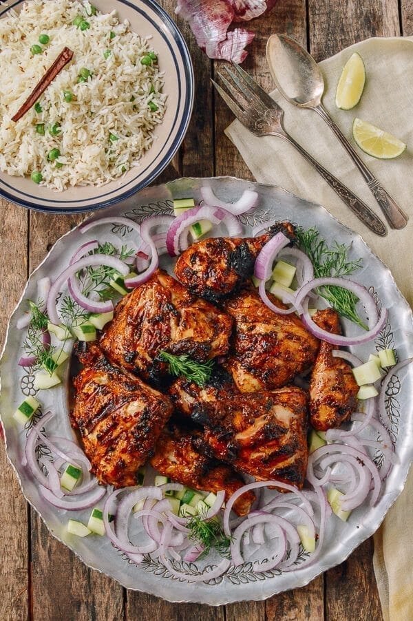 Grilled Tandoori Chicken with Indian-Style Rice, by cwww5.fioekdjsdas.cf
