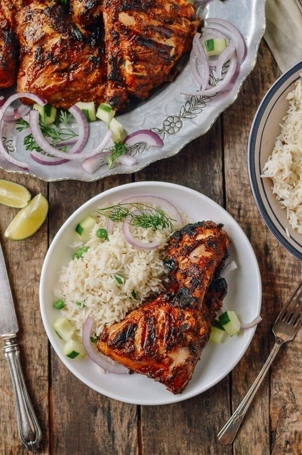 Grilled Tandoori Chicken with Indian-Style Rice, by cwww5.fioekdjsdas.cf