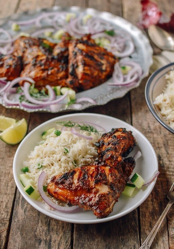 Grilled Tandoori Chicken with Indian-Style Rice, by cwww5.fioekdjsdas.cf