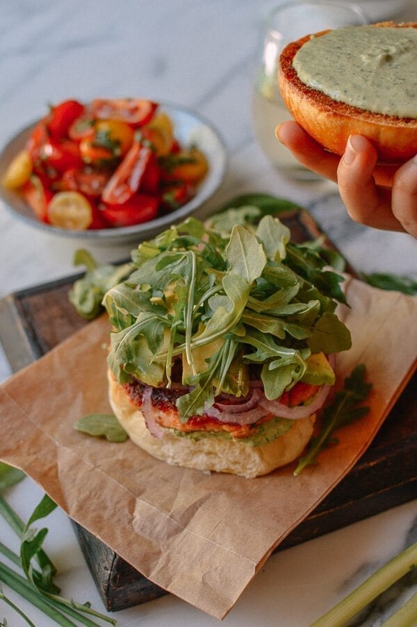 Green Goddess Salmon Burgers, by cwww5.fioekdjsdas.cf