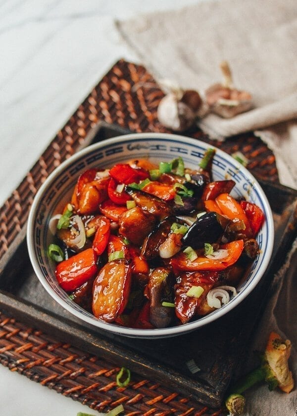 Chinese Vegan Recipes - Di San Xian (Eggplant, Potato & Pepper Stir-fry), by cwww5.fioekdjsdas.cf