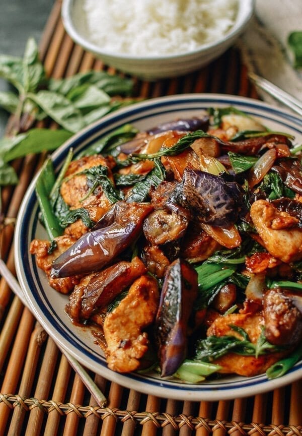 Japanese Eggplant Stir-fry with Chicken & Basil, by cwww5.fioekdjsdas.cf