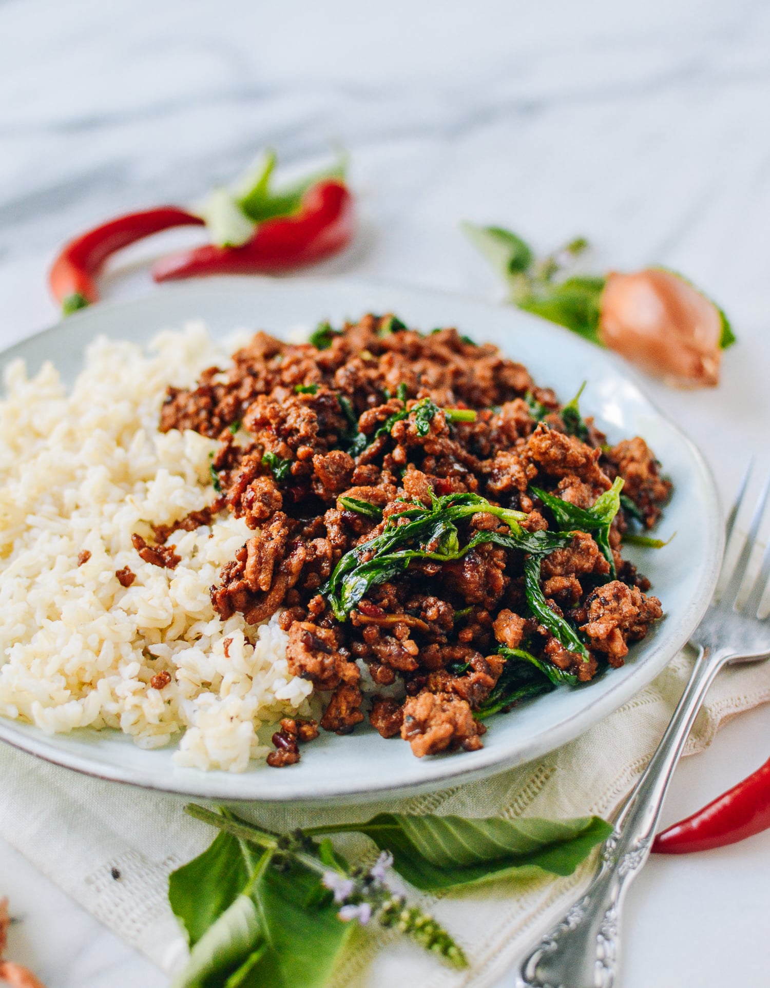 Pork and Holy Basil Stir-fry (Pad Kra Pao), by cwww5.fioekdjsdas.cf