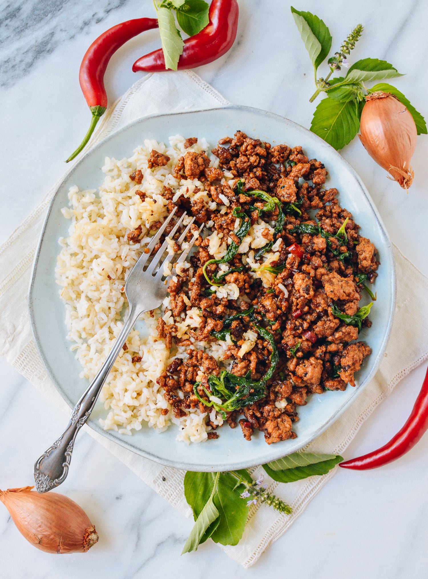 Pork and Holy Basil Stir-fry (Pad Kra Pao), by cwww5.fioekdjsdas.cf