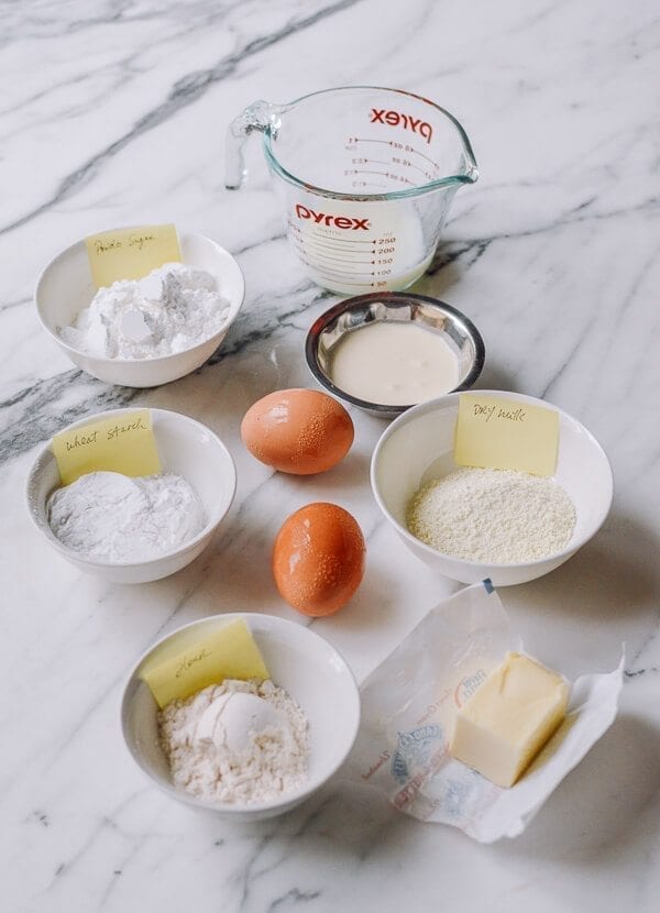 ingredients to make dough for Cantonese Steamed Custard Buns (Nai Wong Bao), by cwww5.fioekdjsdas.cf