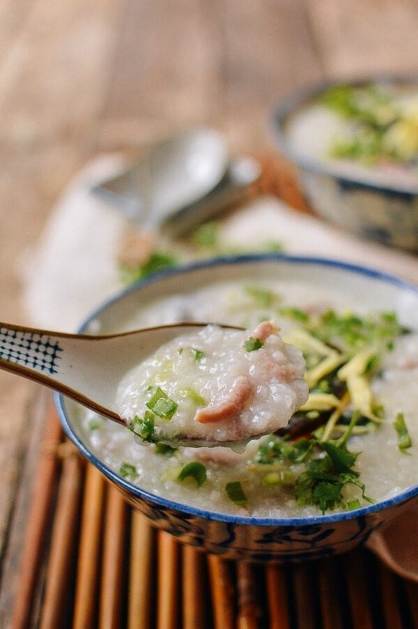 Spoonful of congee with pork and thousand year old egg, by cwww5.fioekdjsdas.cf
