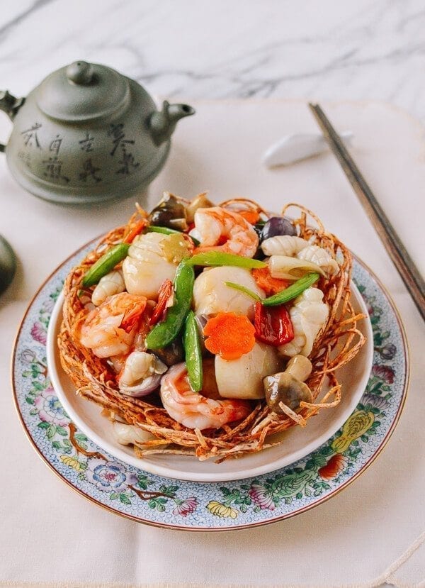 Chinese New year recipes - Chinese Seafood Bird Nest, by cwww5.fioekdjsdas.cf
