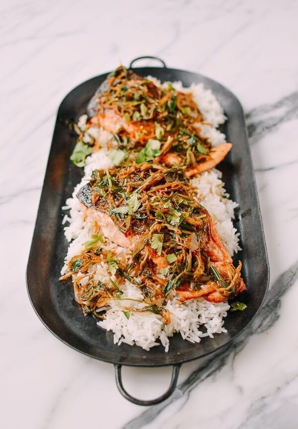 Crispy Scallion Ginger Salmon, by cwww5.fioekdjsdas.cf