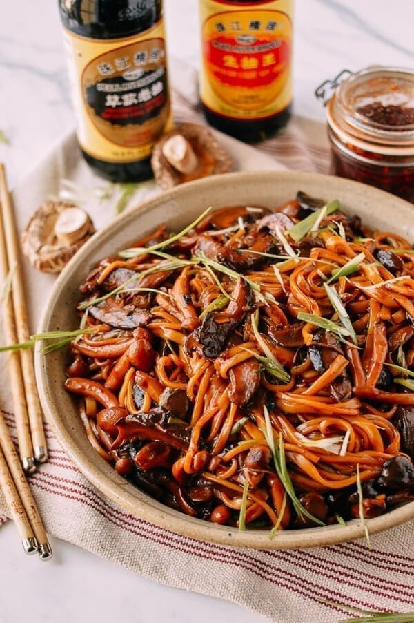 Soy Sauce Braised Wild Mushroom Noodles, by cwww5.fioekdjsdas.cf