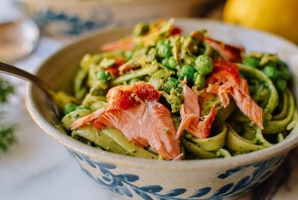 Salmon Pasta with Green Goddess Pesto, by cwww5.fioekdjsdas.cf