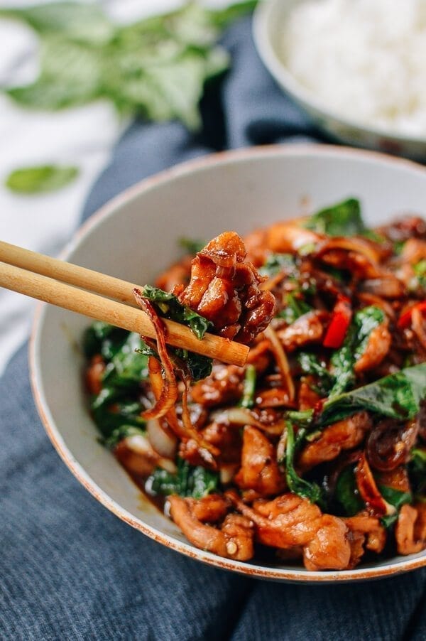 Thai Chicken Stir-fry with Basil & Mint, by cwww5.fioekdjsdas.cf